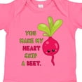 thumbnail image 4 of Inktastic You Make My Heart Skip a Beet Boys or Girls Baby Bodysuit, 4 of 5