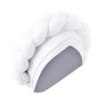 thumbnail image 2 of Turbante africano jinwen para mujer Blanco, 2 of 8