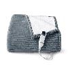U Bedsure U by Bedsure Heated Electric Blanket Throw 50" x 60", Ribbed Flannel Soft Heated Blanket… — $32.63 (48% off)