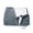 Grey, variant on U by Bedsure Electric Heated Blanket Throw Size 50" x 60" with Preheat Function, Soft Ribbed Flannel Harbor Mist, Fast Heating with 6 Time Settings (up to 10H) & 6 Heat Settings, Gifts for Grandma
