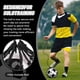 thumbnail image 2 of 2 Piezas Entrenador de Patadas de Fútbol, Pateador de Red para Balones Fútbol, para Tamaño Pelota 3,4,5,Ayuda para Entrenamiento de Práctica de Patadas Fútbol en Solitario, Negro, 2 of 5