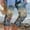 Blue#1, variant on Plus Size Floral Print Capris for Women 2025 Casual Summer Beach Pants for Holiday Resort Soft Capri Yoga Leggings
