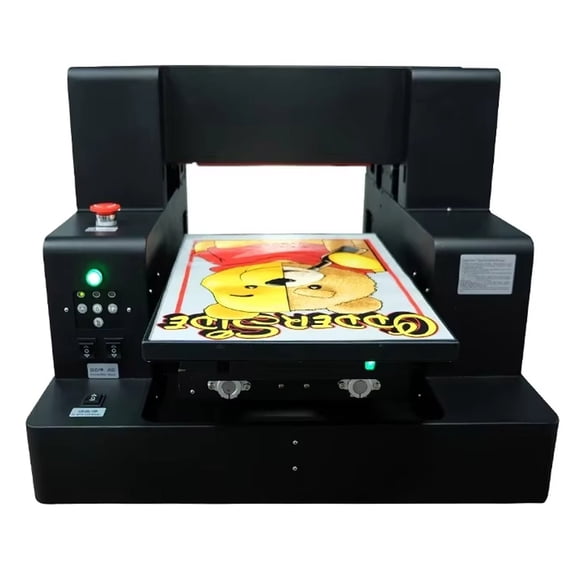 A3 DTF & DTG Printer Multifunction Shirt Printing Machine Automatic Flatbed Printer with White Ink Circulation and Semi-Automatic Cleaning