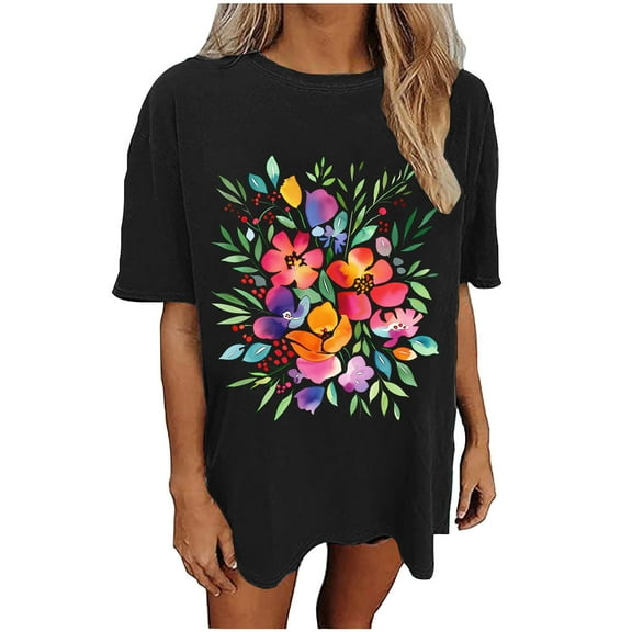 My Orders Cute Summer Tops for Women Floral Summer Blouses for Women 2025 Work Workout Tank Tops for Women Built In Bra Summer Tops for Women 2025 Vacation Evening Party Shirts White