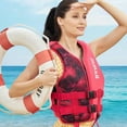thumbnail image 3 of pitrice Gilet de Sauvetage Professionnel Sécuritaire Essentiel pour les Activités Aquatiques, Convient à Tous les Âges, Sports Nautiques, Bleu G, 3 of 6