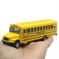 thumbnail image 6 of HEVIRGO Pull Back School Bus Car Model Toys, Collection Vehicle Children Toy Decor Gift, 6 of 7