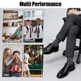 thumbnail image 2 of KOITHOT 5 Pack Mens Dress Socks Breathable Business Casual Mens Crew Socks Size 10 13, 2 of 7