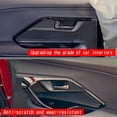 thumbnail image 3 of For Yaris 2023 Southeast Asia Version Lhd Car Inner Door Handle Bowl Panel Cover Trim Sticker Carbo, 3 of 5