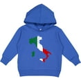thumbnail image 2 of Inktastic Italian Map Flag Toddler Hoodie, 2 of 4