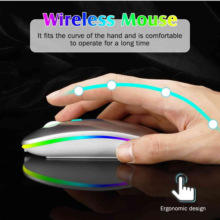 Lenovo Go Wireless Vertical Mouse - Computer Mouse - Programmable Buttons -  Ergonomic - Right Handed - 2.4 GHz - USB Receiver - Compatible with PCs