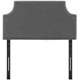 thumbnail image 3 of Modway Laura Twin Upholstered Fabric Headboard in Gray, 3 of 7