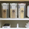thumbnail image 4 of EGNMCR Closet Organizers and Storage, Storage Trunks & Bag Transparent Plastic Storage Box Dry Dried Food Storage Box Container Box Dried Storage, 4 of 4