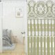 thumbnail image 3 of Room Divider Doorway Hippie Window Panel Room Divider Wall Closet Curtains Door Drapes Decorations (3579in/90200cm,White), 3 of 4