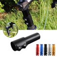 thumbnail image 1 of Bike Handlebar Fork Riser,Extend Extender Up Adapter,Height Adjuster,Universal Fit,Comfortable Riding,Easy Installation,PENDANE,Black, 1 of 2