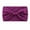 Purple, variant on Hontri Headbands for Women Fashion in Sale, Women's Wide Headband Black Hijab Boho African Yoga Hijab Solid Color Fashion Hair Accessories