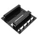 thumbnail image 5 of Organizador De Accesorios En Estante De Noche, Almacenamiento De La Noche Montada En La Pared Con Ganchos Para El Teléfono Con Cargador De Auriculares Remotos Negro, 5 of 7