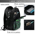 thumbnail image 4 of Fotbe Dino Christmas Party Mochila con Estampado y Puerto USB para Hombre y Mujer, Mochila Antirrobo, Mochila de Viaje, Mochila Escolar, Mochila Universitaria, 4 of 7