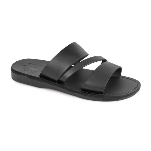 Boaz - Leather Wide Strap Sandal - Mens Sandals