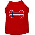 thumbnail image 6 of Pet Dog  Cat Shirt Screen Printed, "Bone Flag Norway", 6 of 10