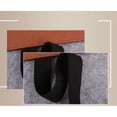 thumbnail image 4 of WEUVEB Bolsa Organizadora Para Almacenamiento De Fieltro Negro Resistente Y, 4 of 7
