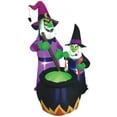 thumbnail image 1 of Morris Costumes VAHH19100 Sorcières Gonflables Animées d'Halloween avec LED, 1 of 1