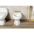 thumbnail image 4 of Kingston Brass KB327KL Knight Three-Handle Bidet Faucet, Brushed Brass, 4 of 5