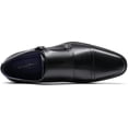 thumbnail image 4 of Zapatos de Vestir para Hombre Bruno Marc con Hebilla Doble Negro Talla 7W, 4 of 6