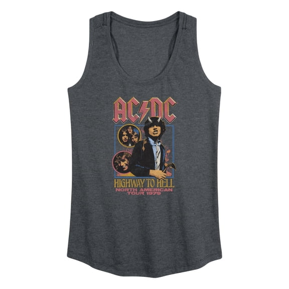 AC/DC - Highway Tour - Women's Racerback Graphic Tank