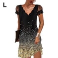 thumbnail image 4 of Sonducket Vestido estampado para mujer, informal, para cena, fecha, noche, compromiso, banquete, verano, boda, cumpleaños, diario, ropa, regalos Type4 NO4, 4 of 5