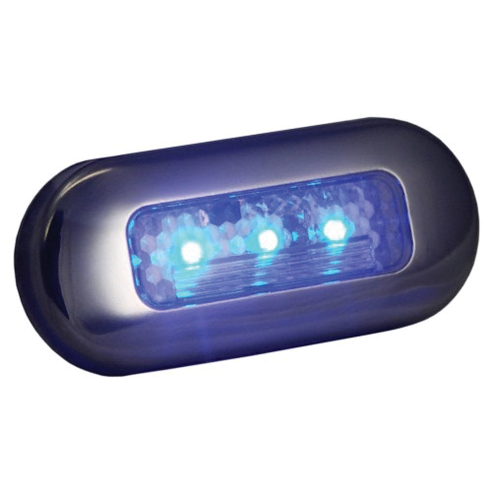 TH Marine LED51823DP LED Oblong Courtesy Lights Blue