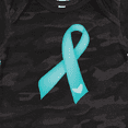 thumbnail image 4 of Inktastic Teal Awareness Ribbon Girls Baby Bodysuit, 4 of 5