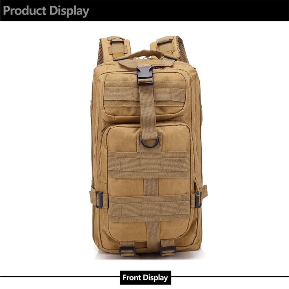 3P The Rucksack March Outdoor Tactical Backpack Shoulders Bag Multiful color