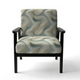 thumbnail image 4 of Designart "Simply Sculptural" Beige Abstract Upholstered Accent Chair - Modern Arm Chair For Bedroom, 4 of 7