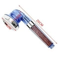 thumbnail image 2 of High Pressure Shower Head Bathroom Hand Large Rainfall Water Saving Filter Increase Water Pressure Hose Small Pressure Cooker Stainless Steel Double Head Shower Hose Water Shower Head Softener Shower, 2 of 3