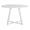 White, variant on Roundhill Furniture Edo Contemporary Round Dining Table, Trestle Base, White Finish