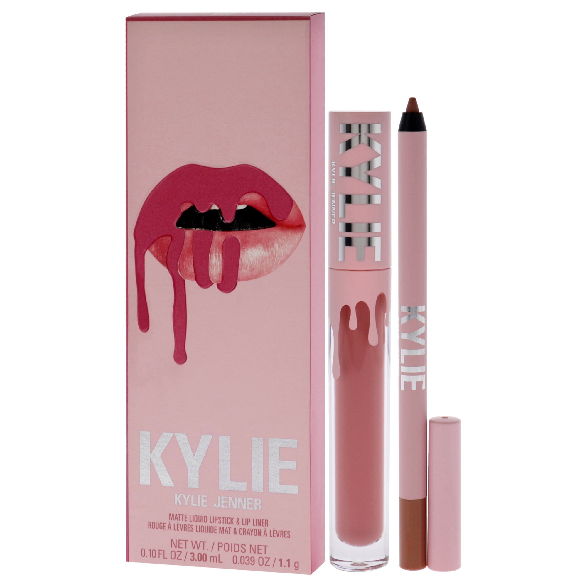 Kylie Cosmetics Matte Lip Kit - 808 Kylie , 2 Pc 0.10oz Matte Liquid Lipstick, 0.03oz Lip Liner