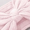 thumbnail image 4 of Wide Headbands for Girls Cute Head Bands Size 1-3 Toddlers Kids Trendy Bowknot Stretchy Solid Color Soft Warm Headband, 4 of 4