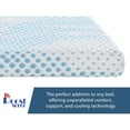 thumbnail image 4 of Roost Sleep Cool Cloud Supreme 3" Gel Memory Foam Cooling Mattress Topper, Queen, 4 of 8