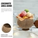 thumbnail image 2 of ColoMX 4pcs taza de copa de coco coco natural taza de postre para servir taza de bebidas, 2 of 7