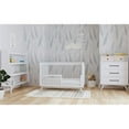 thumbnail image 2 of Pemberly Row Contemporary Wood Cottage Toddler Rail in Ash Linen Finish, 2 of 2