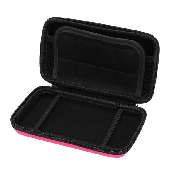 Carrying Case Compatible with for New 2DS XL 2DS LL for New 3DS 3DS, Water Resistant, Hard Shell Travel Bag with 8 Game Slot, Portable Console Protective Pouch
