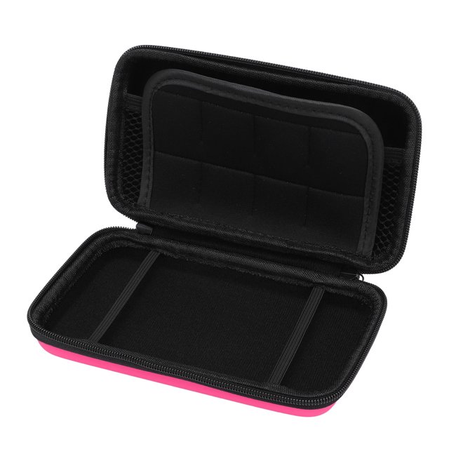 Étui de Transport Compatible avec pour New 2DS TG 2DS LL pour New 3DS 3DS, Résistant à l'Eau, Sac de Voyage à Coque Rigide avec 8 Emplacements pour Jeux, Pochette de Protection pour Console Portable