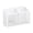 White, variant on Magnetic Mesh Storage Basket Metal Pen Holder Organizer with Powerful Magnet for Refrigerator Whiteboard Kitchen Office