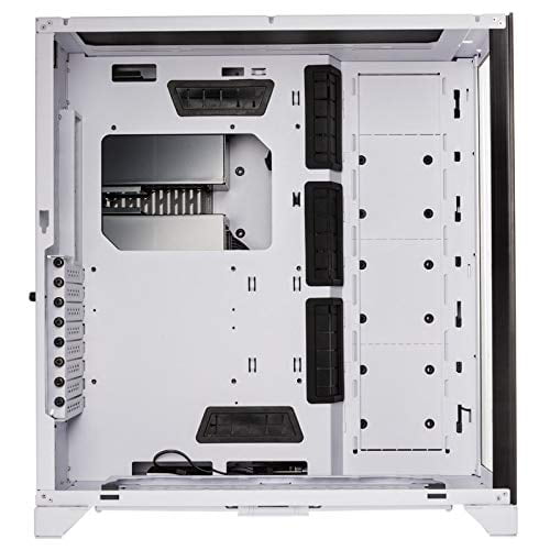 Lian Li O11dxl W O11 Dynamic Xl Rog Certified White Atx Full Tower Gaming Computer Case Walmart Com