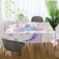 thumbnail image 3 of Yayeee Tablecloths 60" x 120" Rectangle Wrinkle Resistant Party Table Cover, Pink Skates, 3 of 8