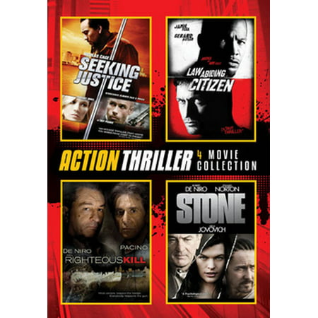Action Thriller 4 Film Collection (DVD) (Best Action Thriller Writers)