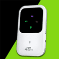 thumbnail image 2 of Router WiFi 4G de bolsillo MiFi 2X, módem WiFi de 150 Mbps, punto de acceso inalámbrico móvil para coche con ranura para tarjeta SIM, MiFi inalámbrico, 2 of 7