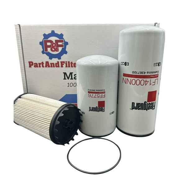 P&F Oil Change Kit LF14000NN, FF5776, FS36401 For CUMMINS ISX15