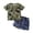 A-Green108, variant on Jamsmile Toddler Boys Outfit Sets Summer Short Sleeve Dinosaur Print Tshirts With Denim Shorts Two Piece Daily Wear
