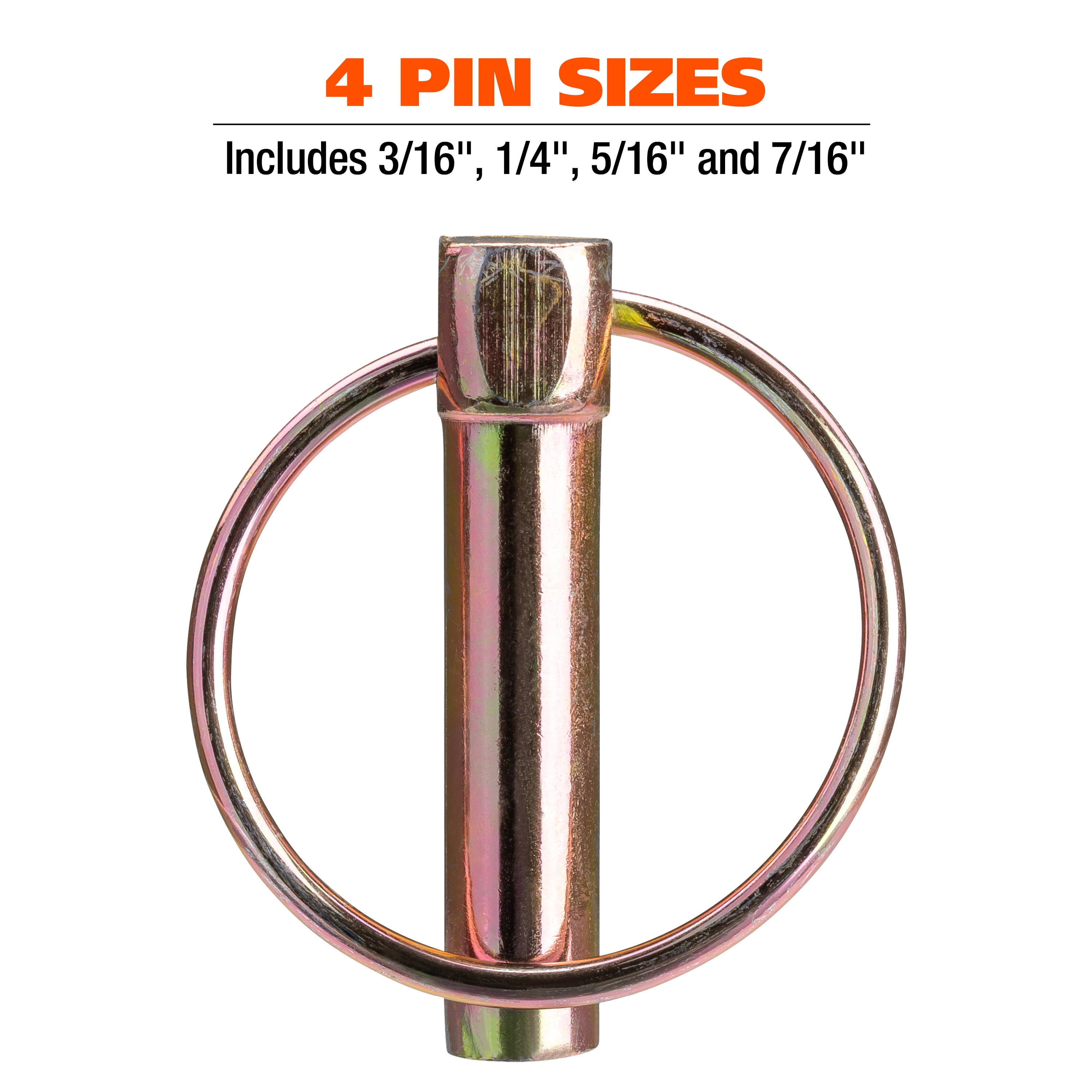 Great Neck Tools Lynch Pin Assortment, 25 Piece Set